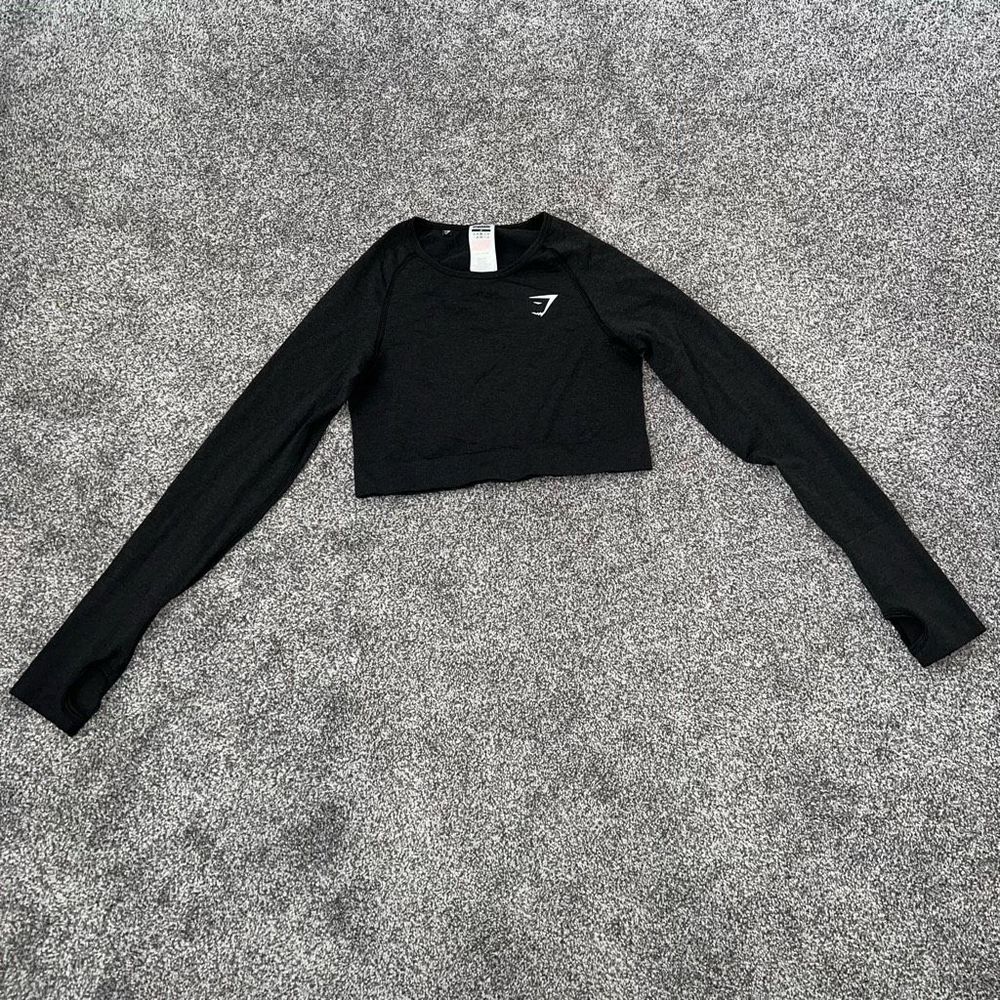 Gymshark seamless crop top M